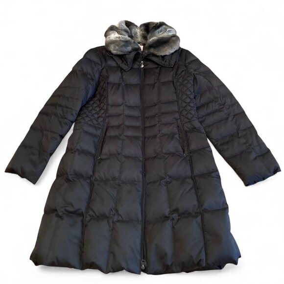 Laundry by Shelli Segal Women’s Down Coat in Black – Size XL - Picture 1 of 5